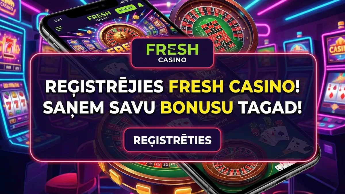 Reģistrācija ar bonusu